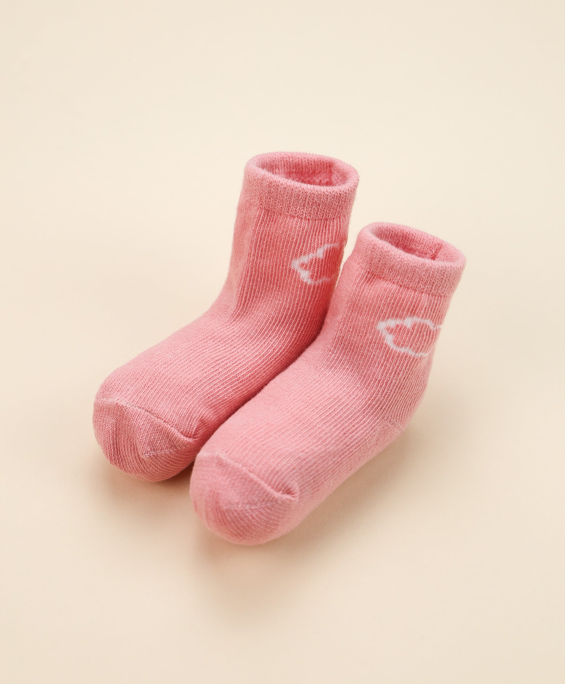 Organic Cotton Baby Socks 0-6 Months