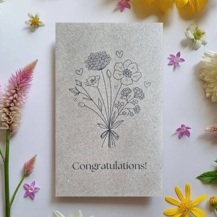 Congratulations - Flower Seeds