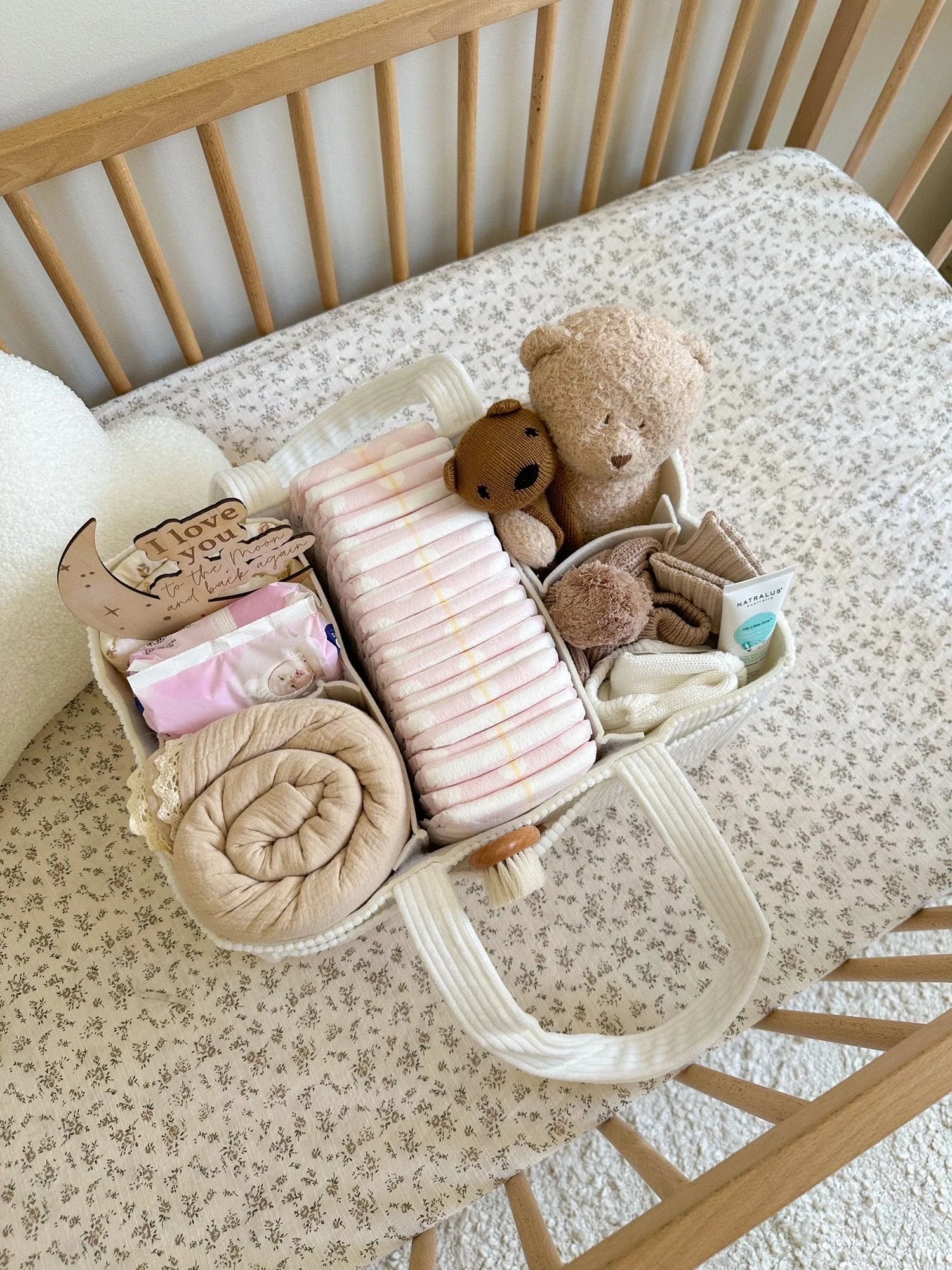 Nappy Caddy Organiser Cord