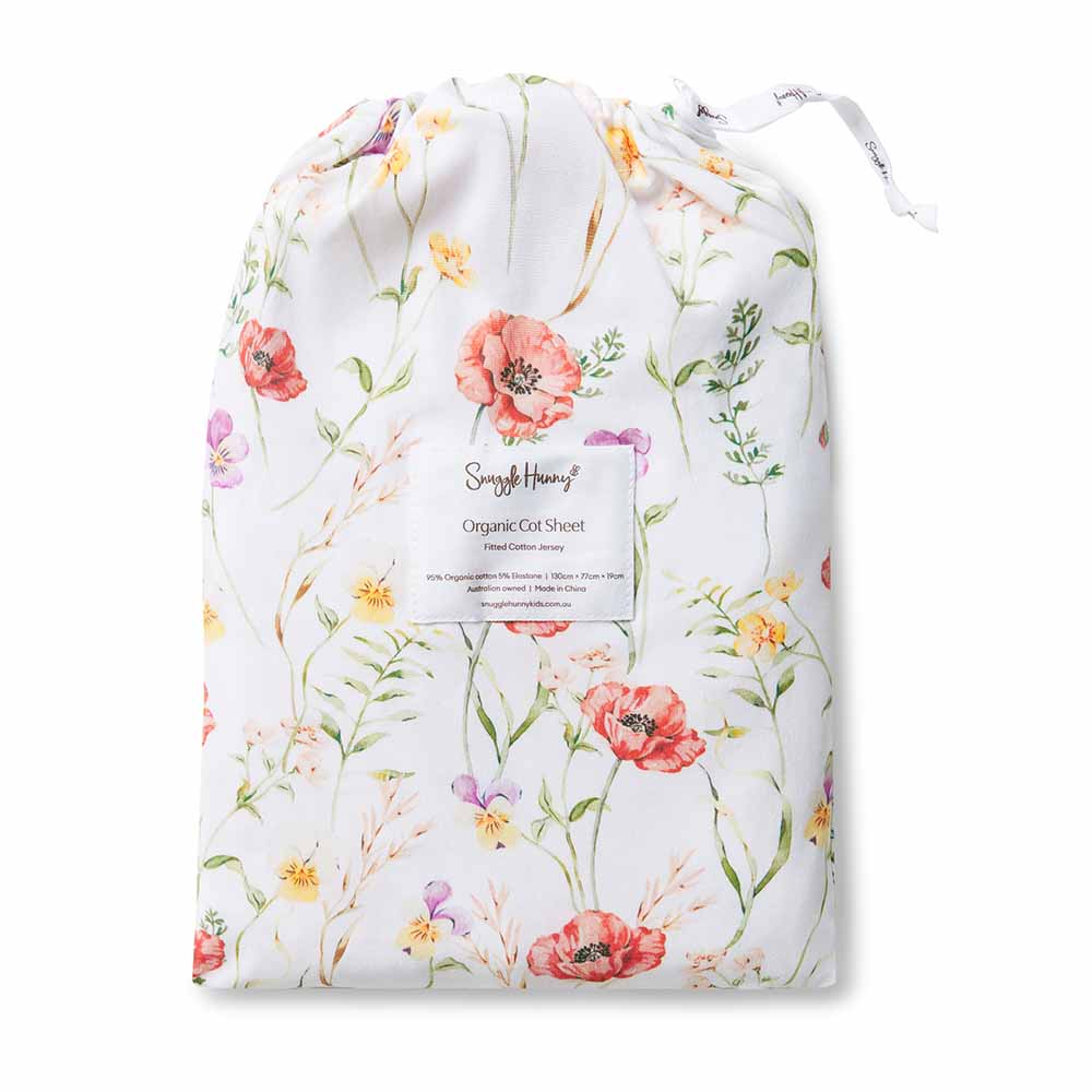 Organic Fitted Cot Sheet