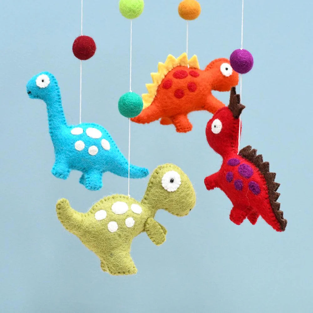 Nursery Cot & Ceiling Mobiles – Handmade Felt Designs