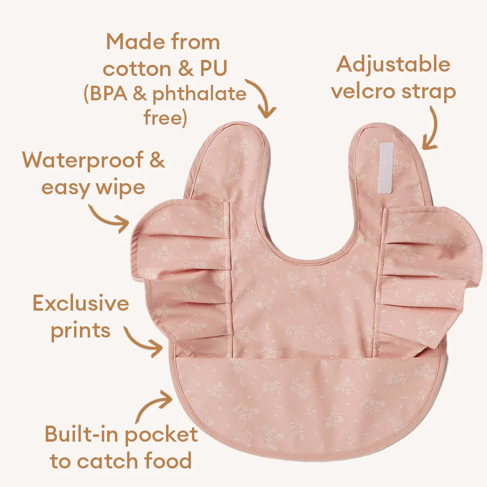 Snuggle Bib with Frill