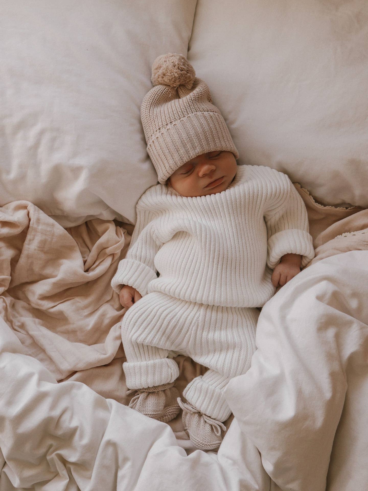 Cuff Newborn Lace Booties
