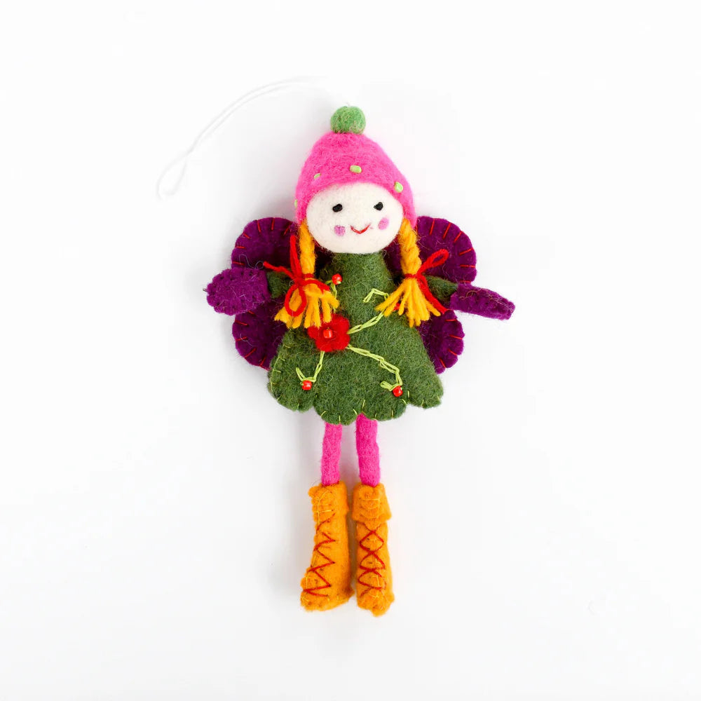 Handcrafted Felt Fairies