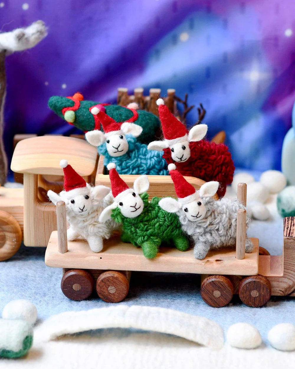 Handcrafted Felt Christmas Ornaments