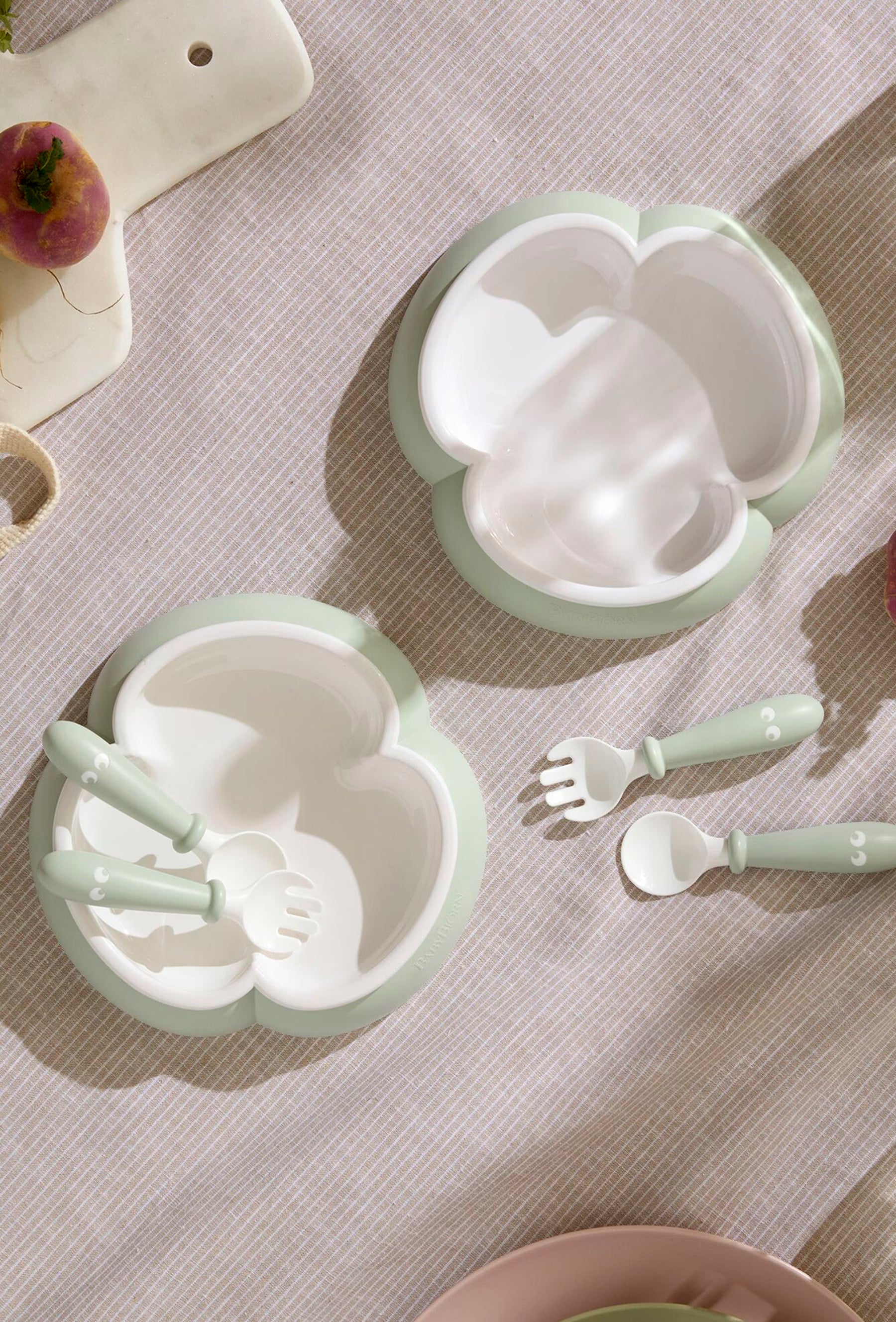Baby Plate, Spoon and Fork, 2 sets