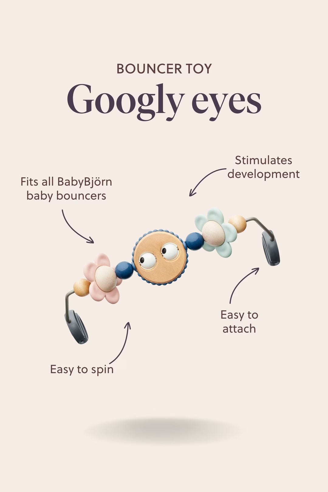 Googly Eye Toy for Bouncer