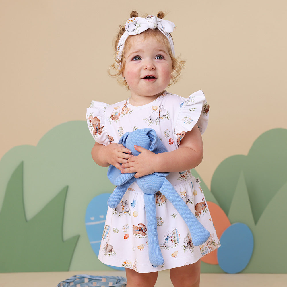 Flopsy Bunnies Short Sleeve Organic Dress