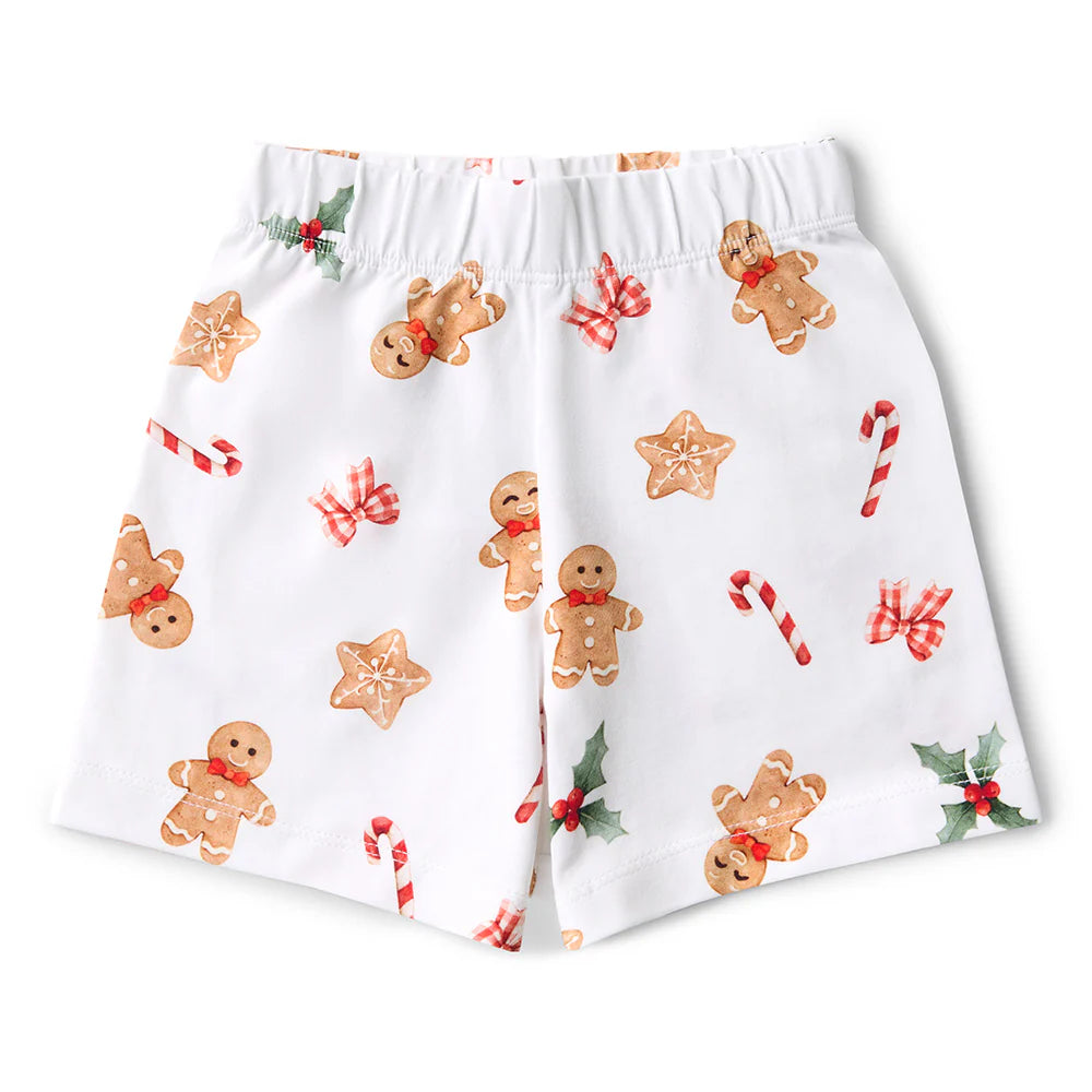 Gingerbread Organic Kids PJ Set
