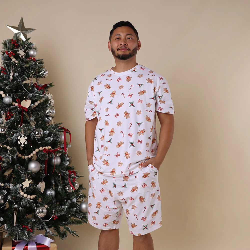 Gingerbread Organic Mens PJ Set