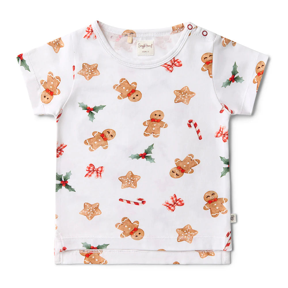 Gingerbread Organic T-Shirt