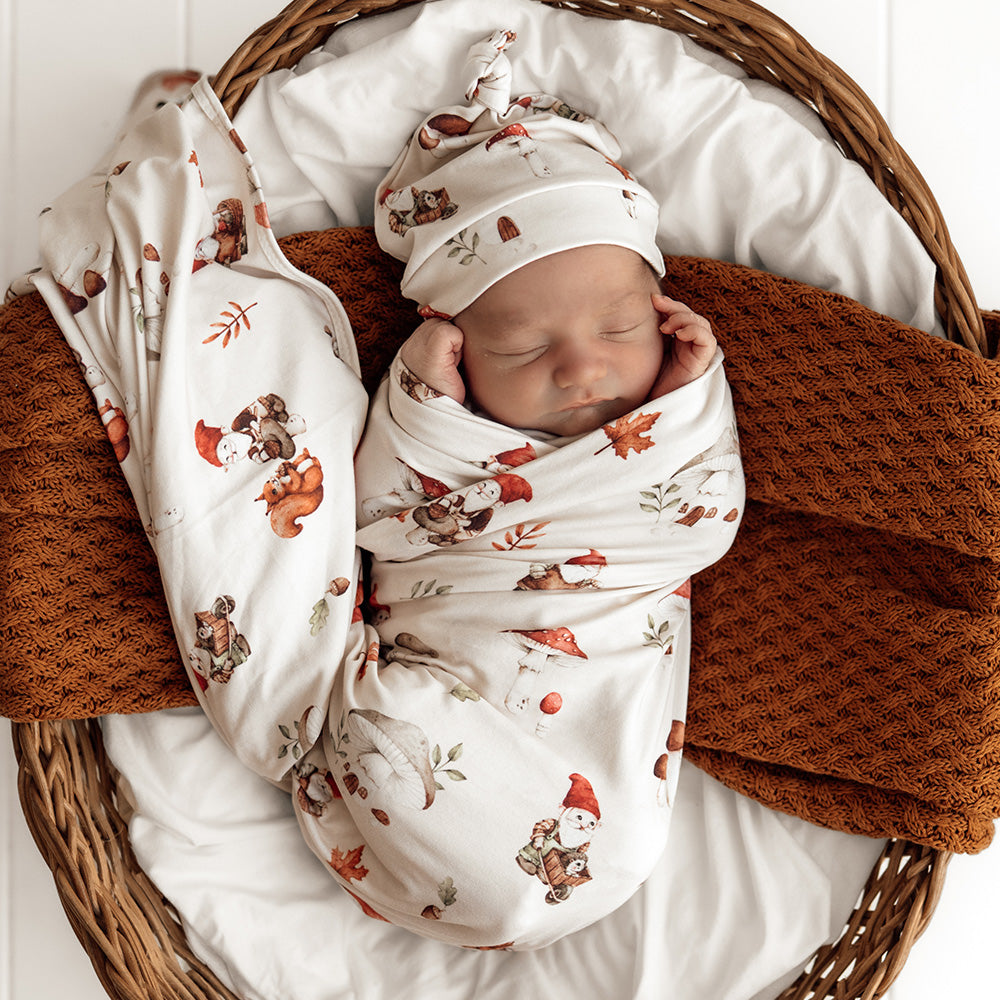 Stretch Cotton Baby Wrap set