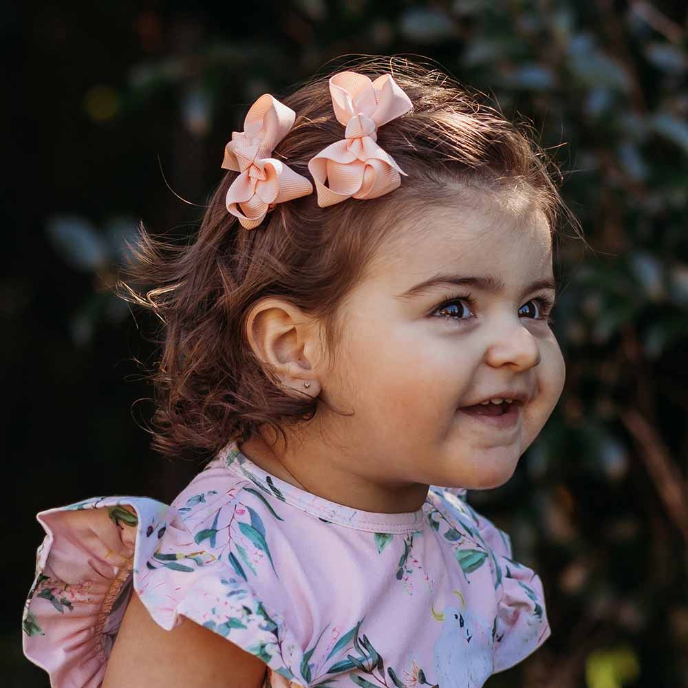 Piggy Tail Hair Clips -Pair