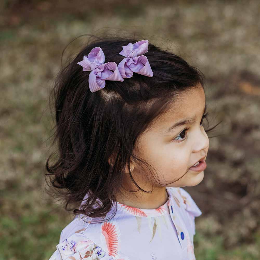 Piggy Tail Hair Clips -Pair