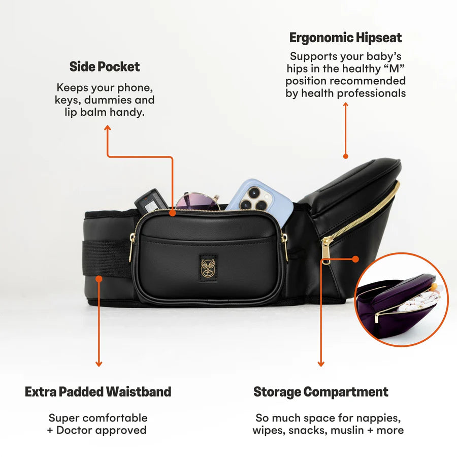 Hackerlily HipSurfer Baby Carrier & Bum Bag
