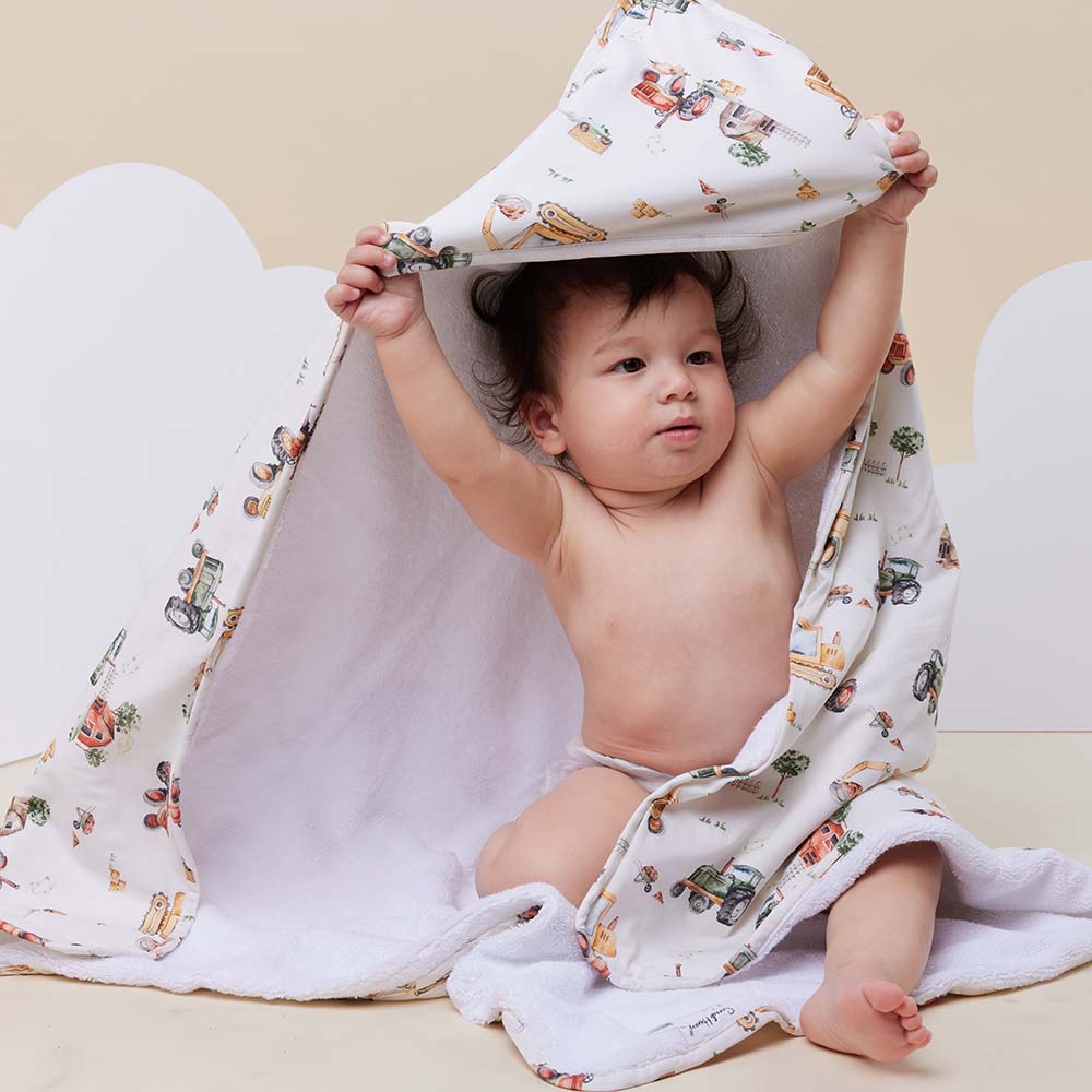 Organic Hooded Baby Towel