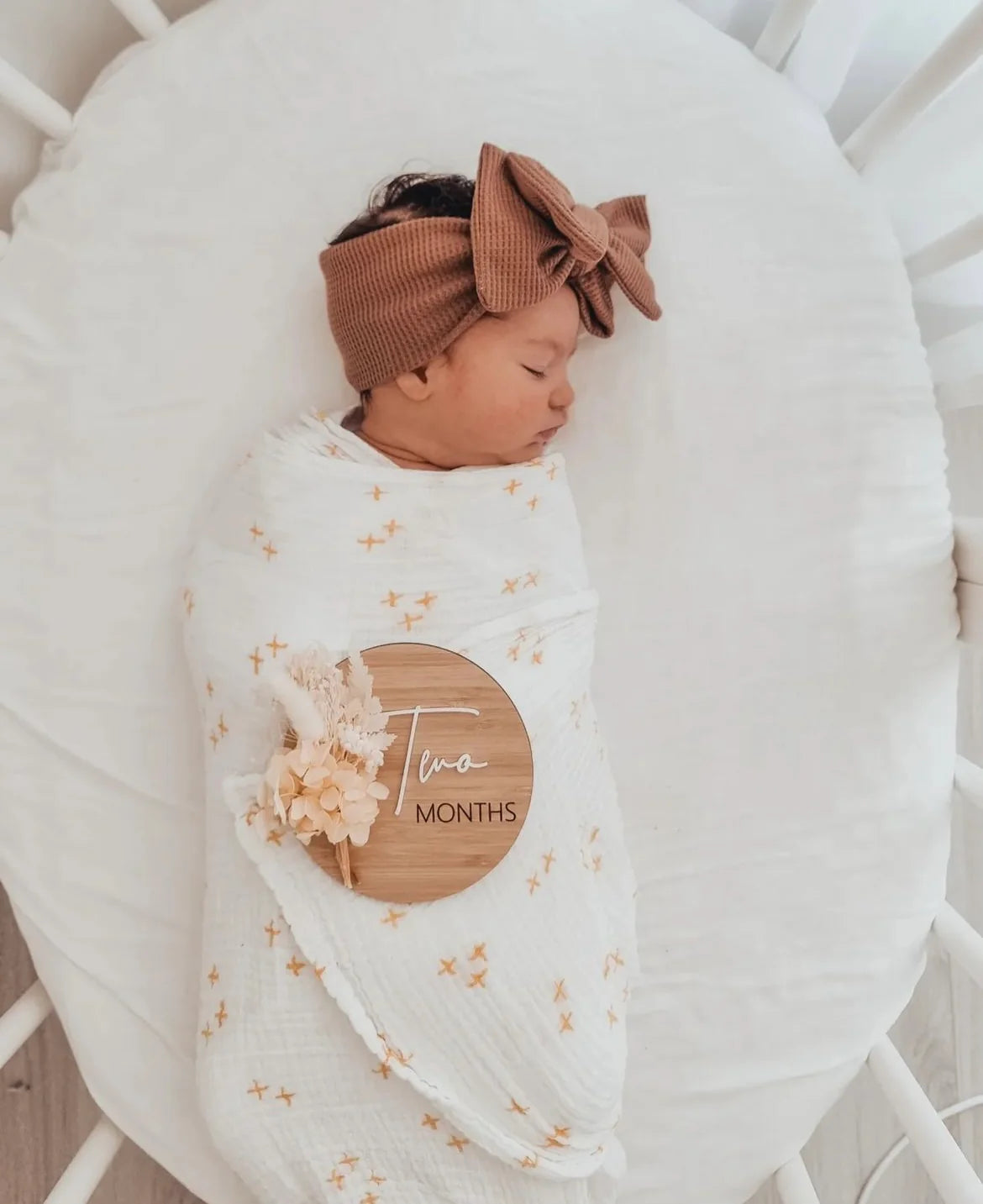 Chunky Waffle Bow Headband