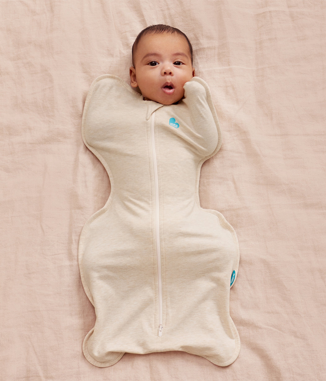Love To Dream Swaddle Up™ 1.0 TOG Stretch Cotton Oatmeal