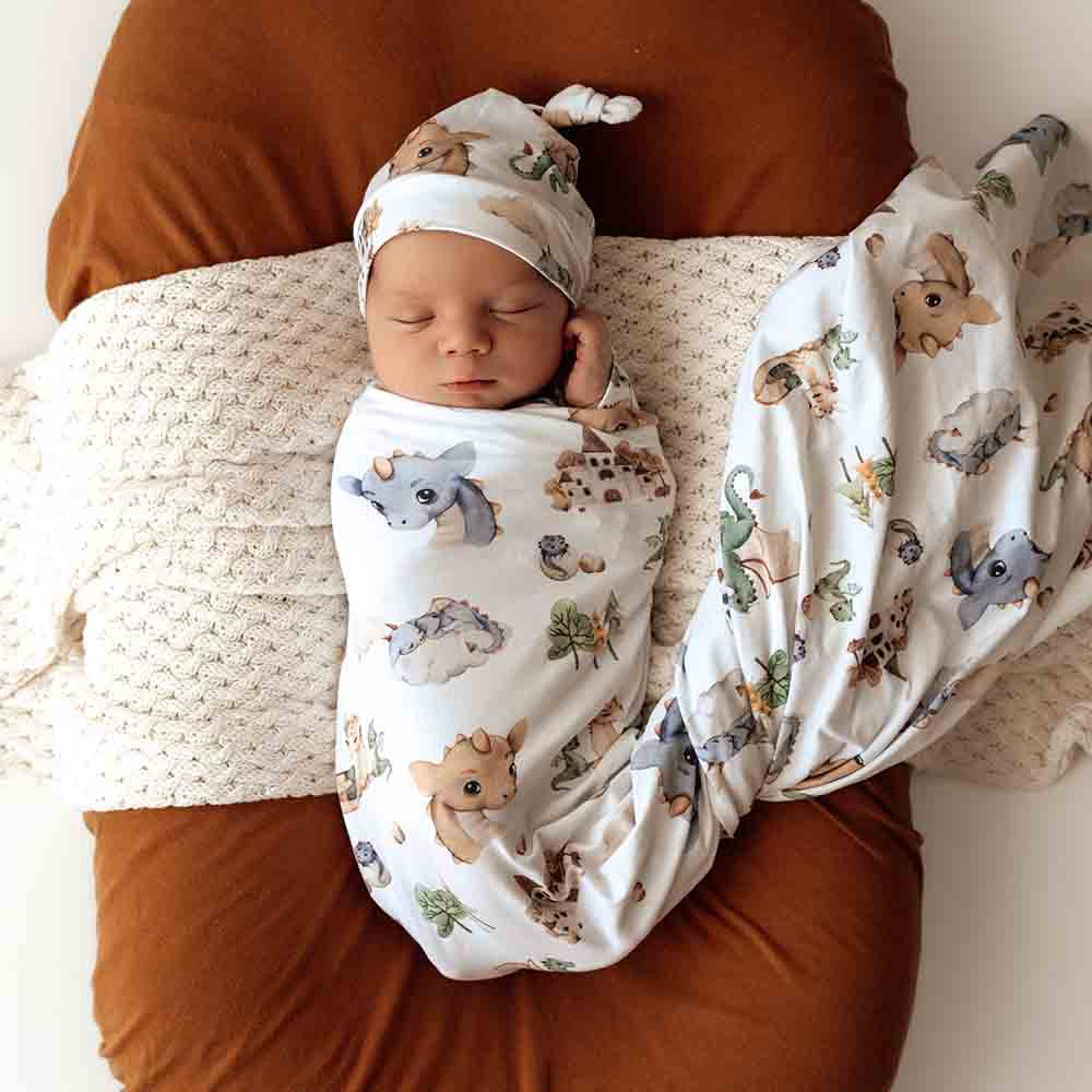 Stretch Cotton Baby Wrap set