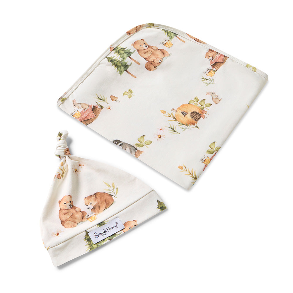 Stretch Cotton Baby Wrap set
