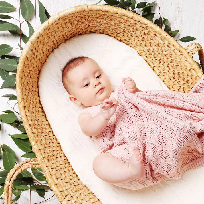 Trellis Lace Blanket