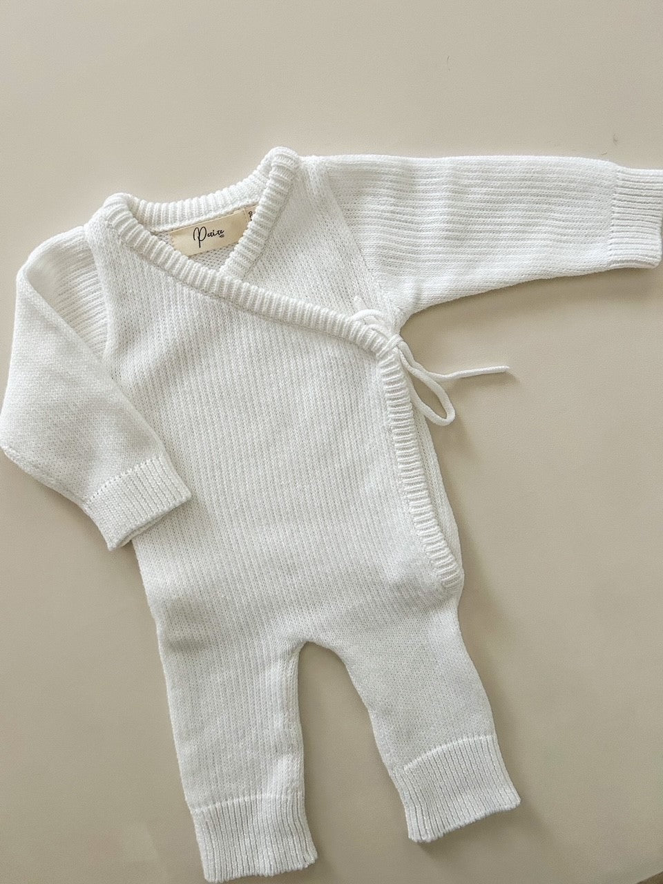 Kimono Long Romper White