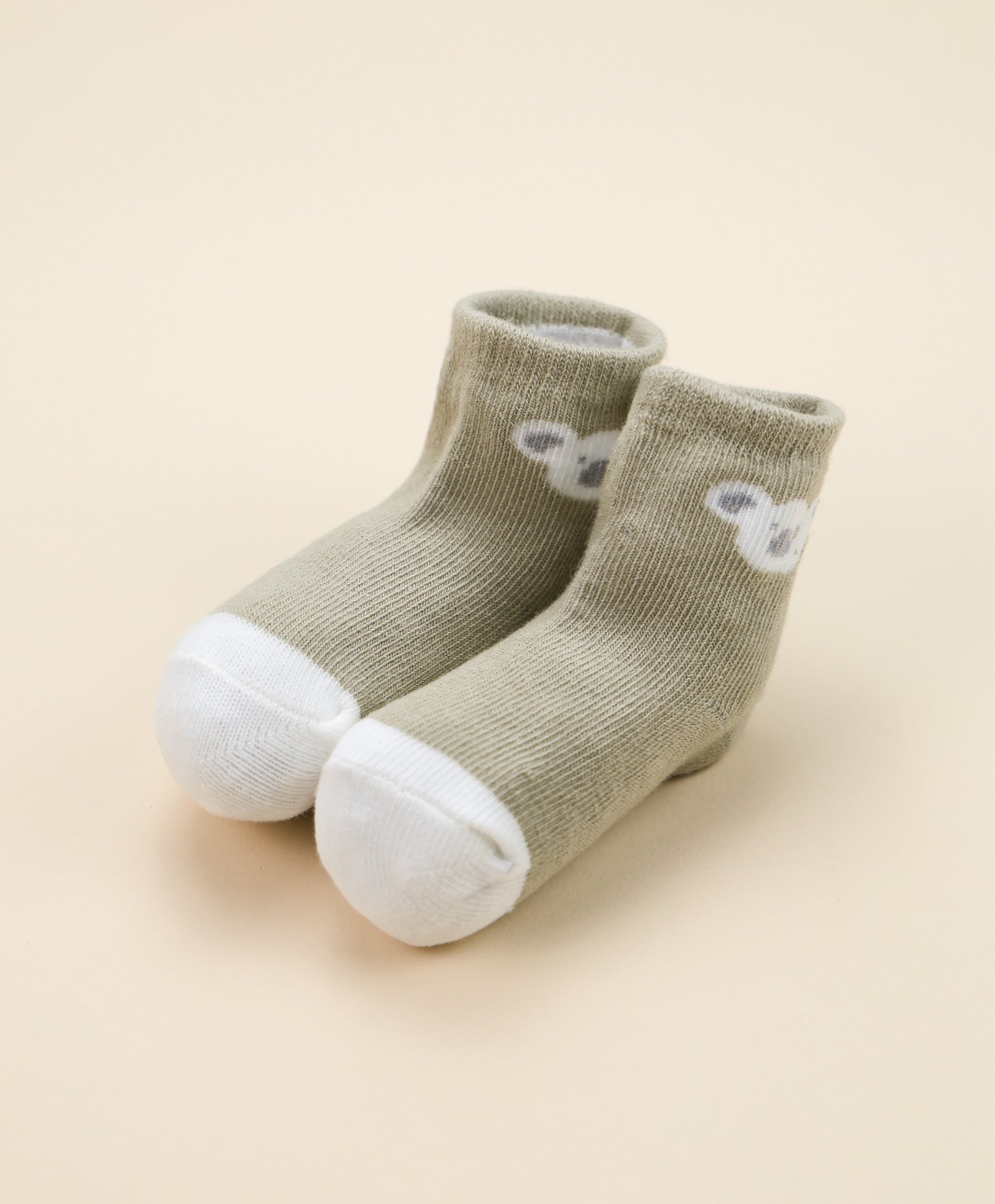 Organic Cotton Baby Socks 0-6 Months