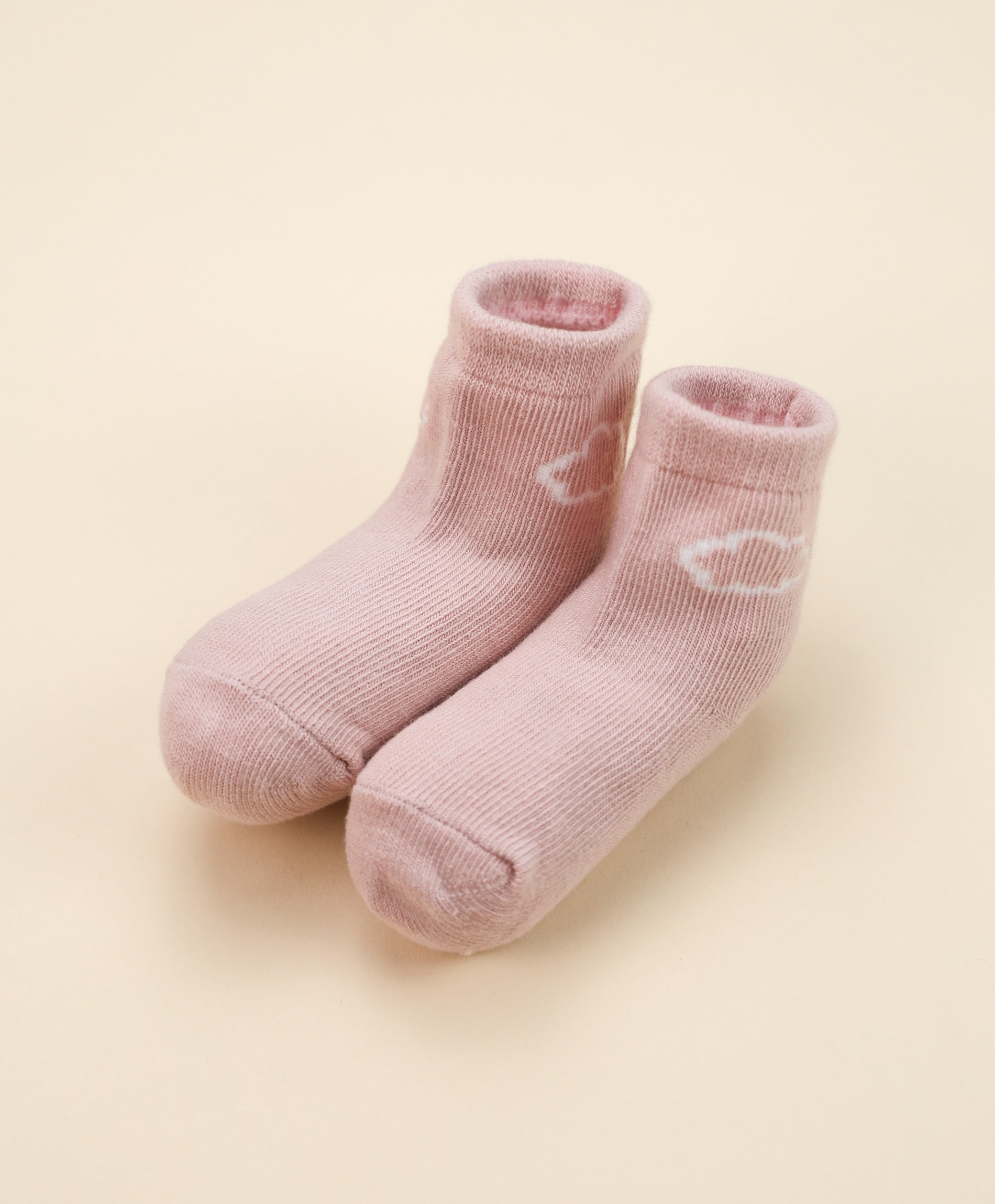 Organic Cotton Baby Socks 0-6 Months