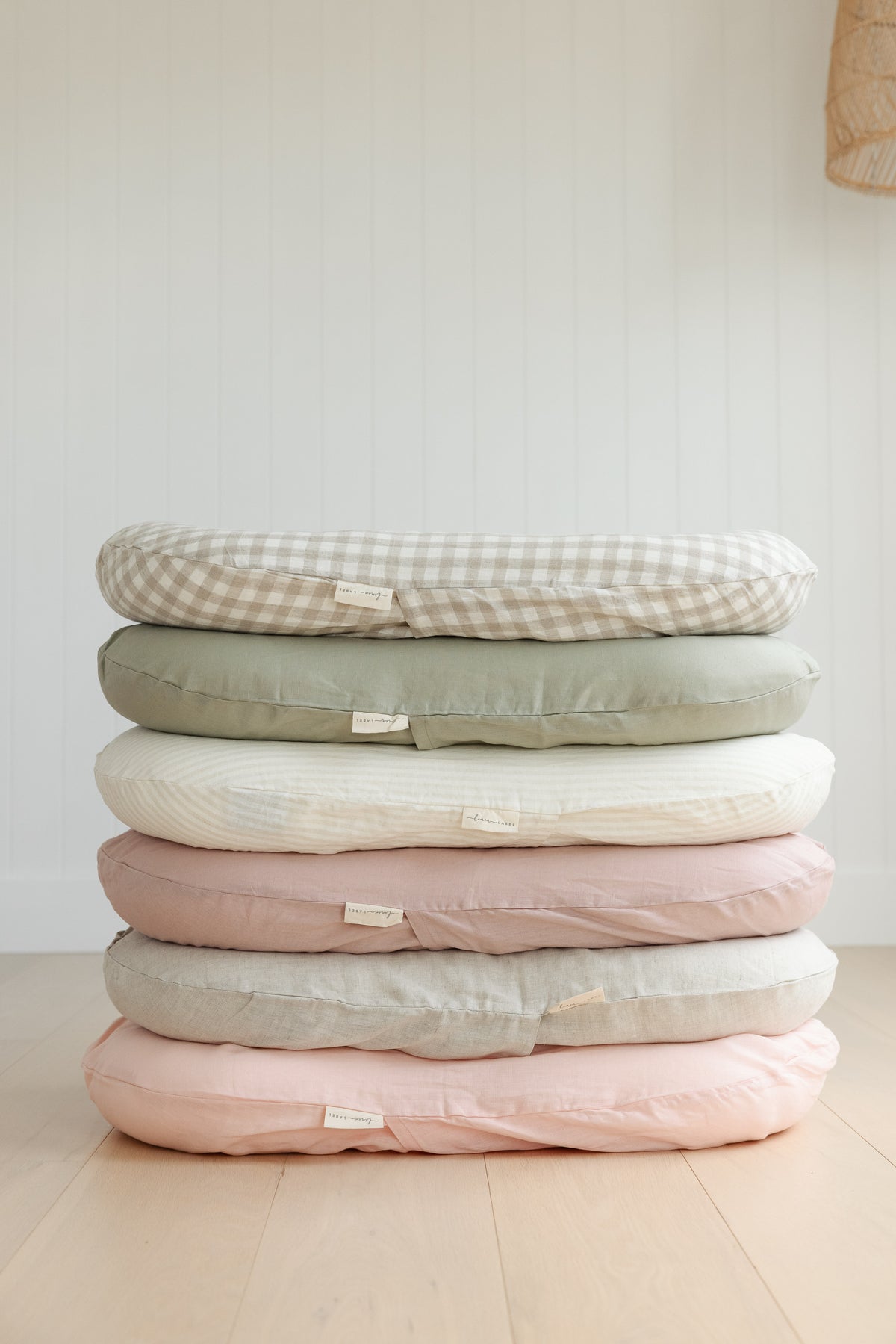 Baby Lounger Nest - French Flax Linen