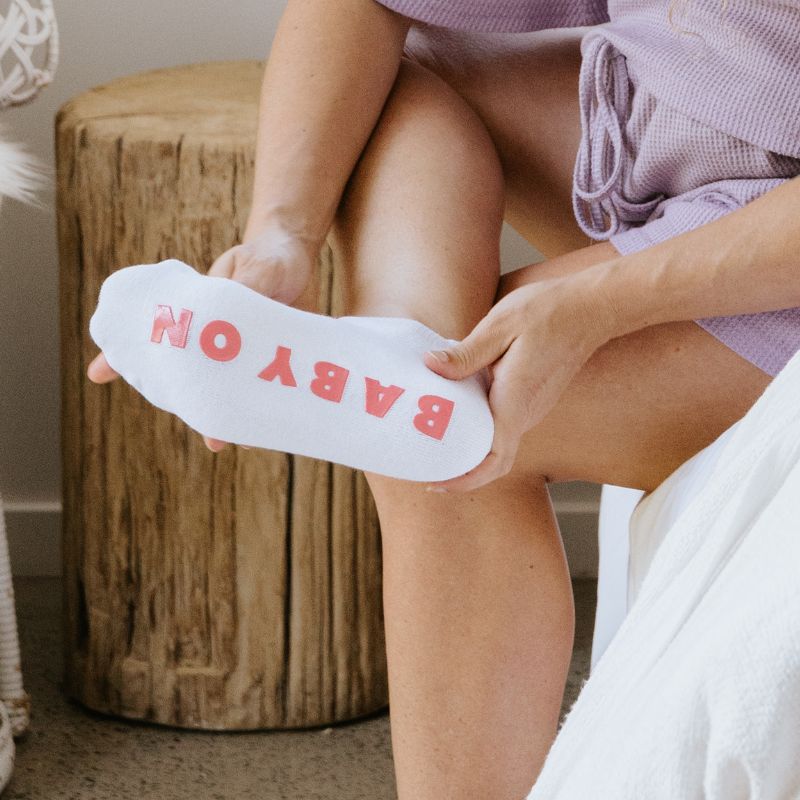 Maternity "Baby On Board" Anti-Slip Socks