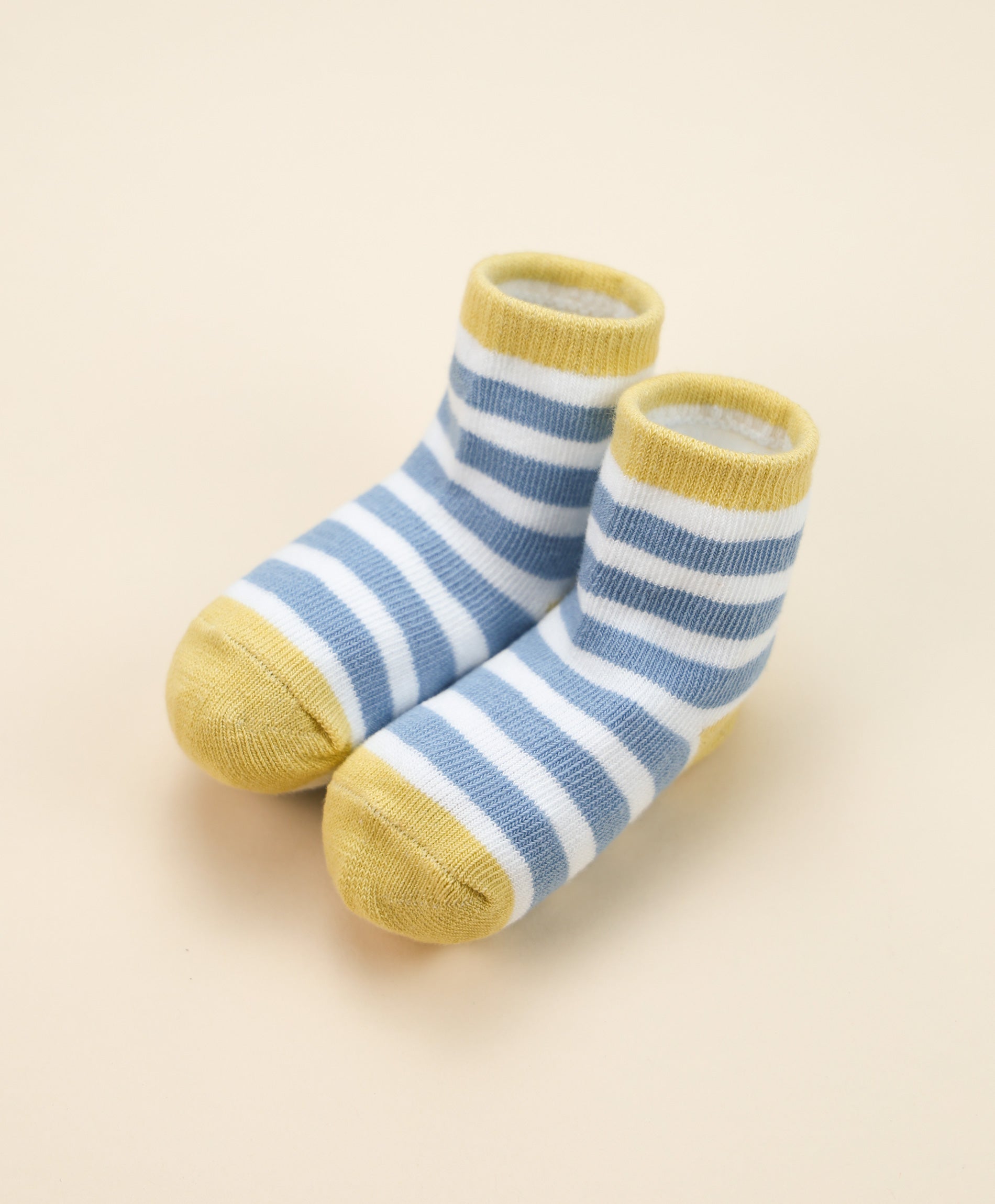 Organic Cotton Baby Socks 0-6 Months