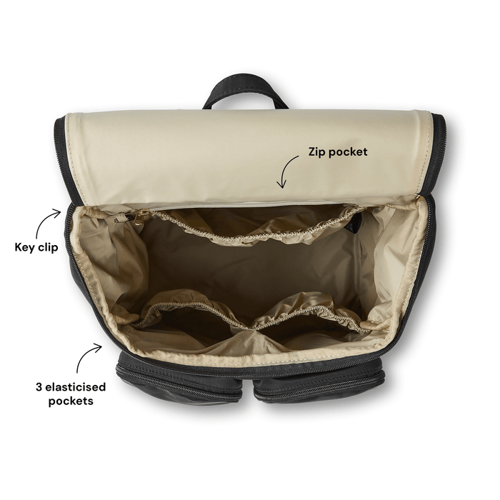 Signature Nappy Bag -Vegan Leather