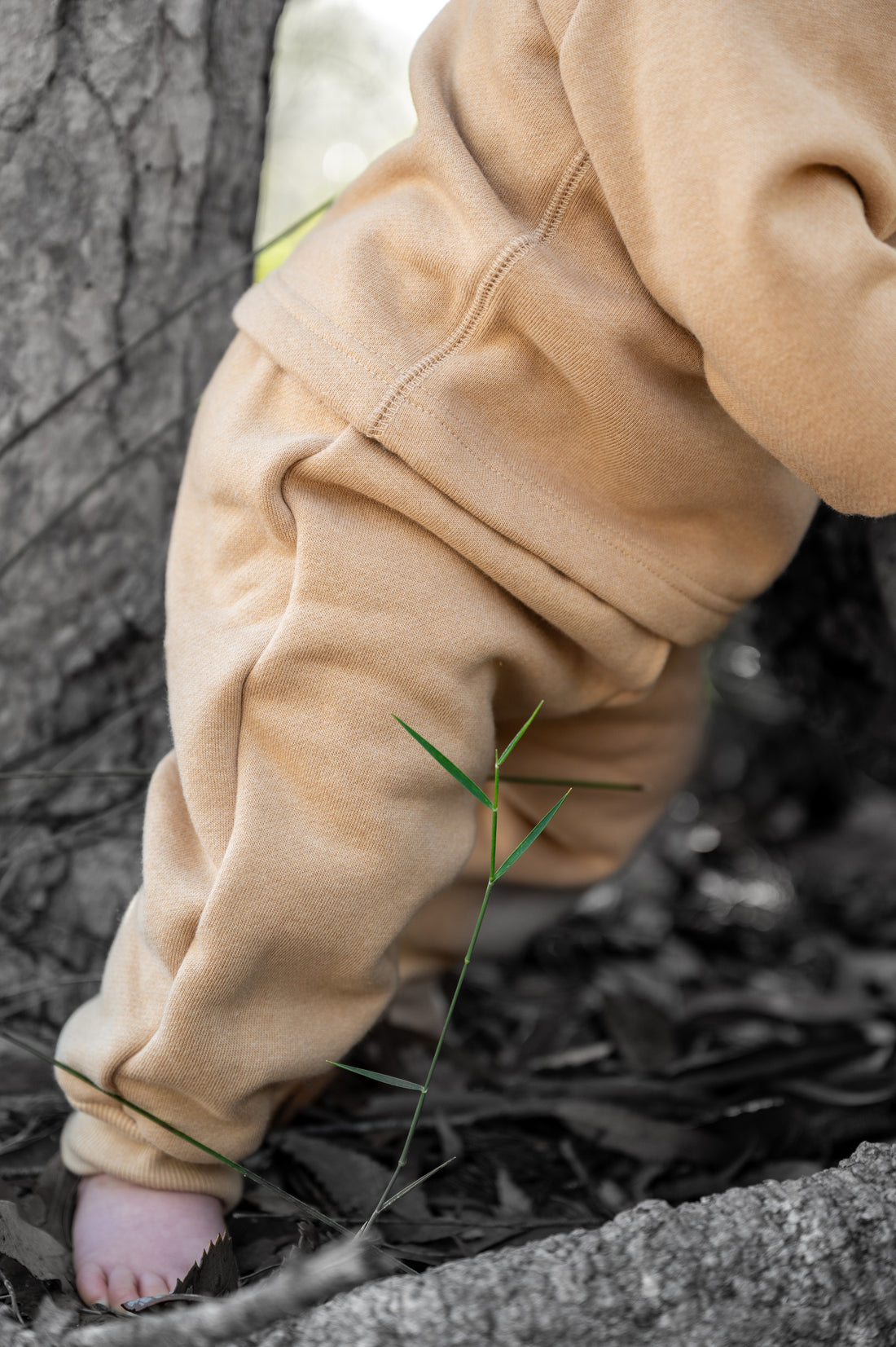 Organic Fleece Baby Track Pants