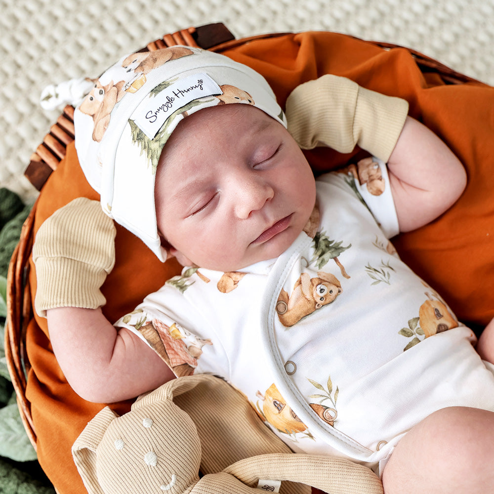 Organic Cotton Rib Mittens