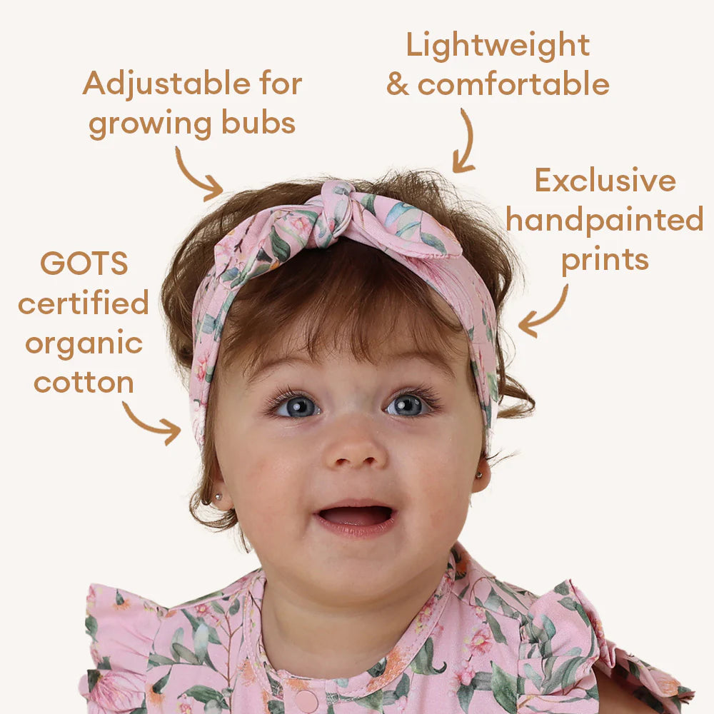 Pink Wattle Organic Topknot Limited Edition