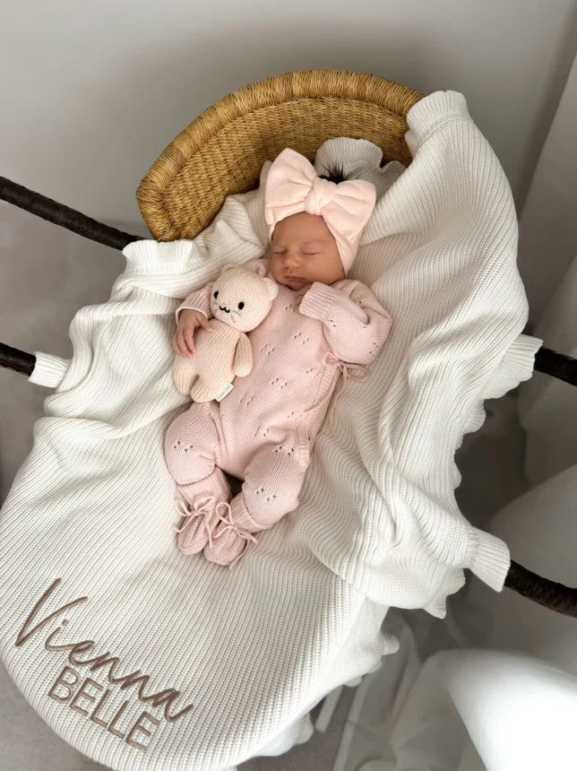 Pointelle Long Romper