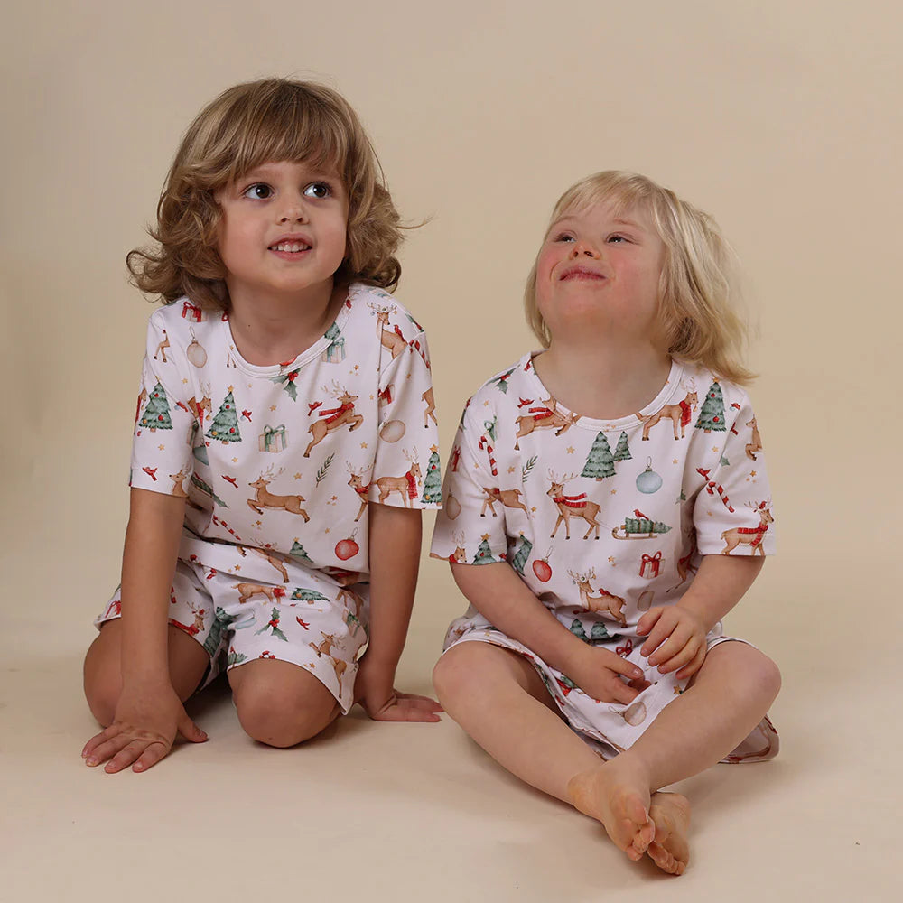 Prancer & Friends Organic Kids PJ Set