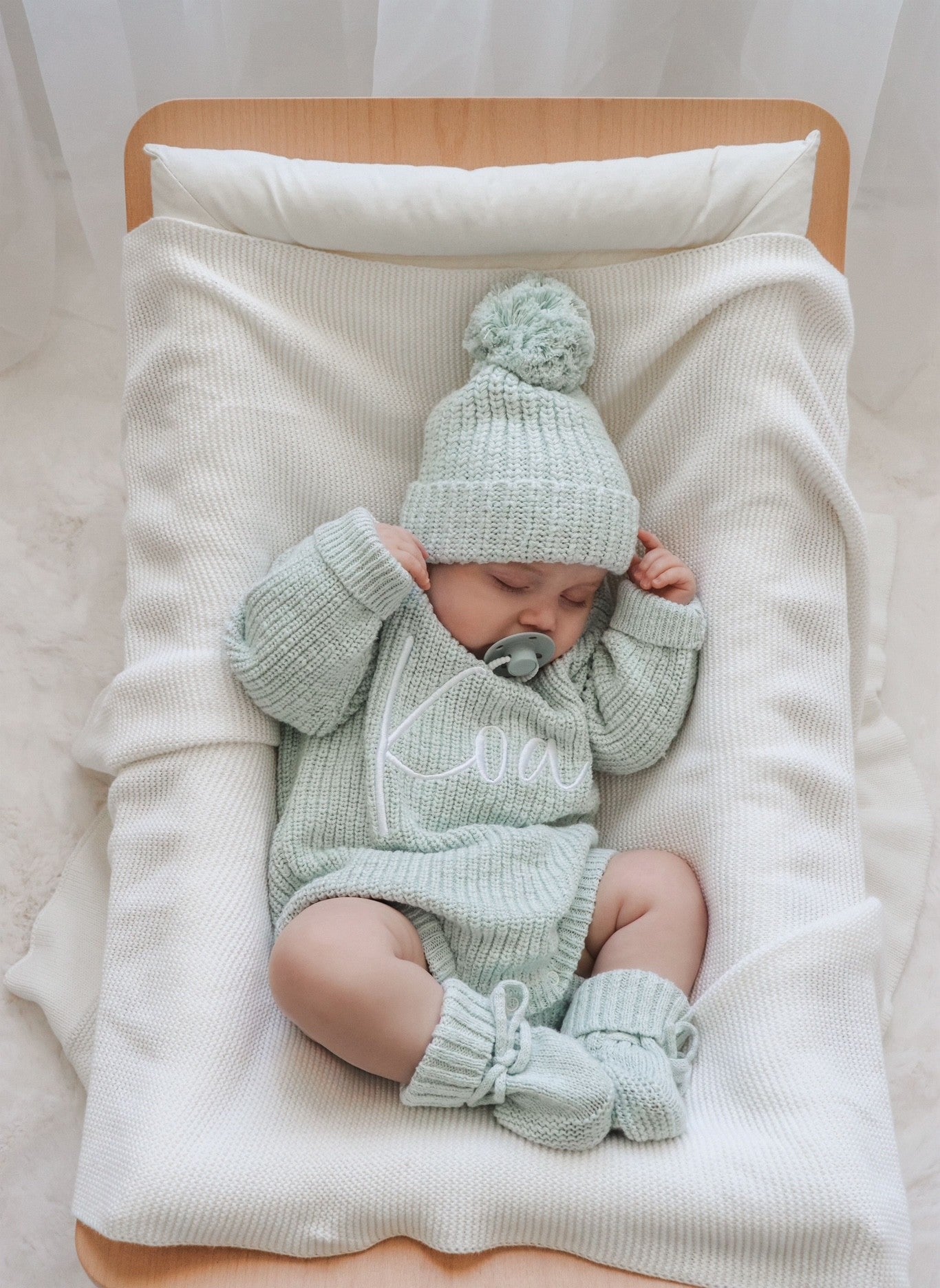 Chunky Textured Knit Beanie