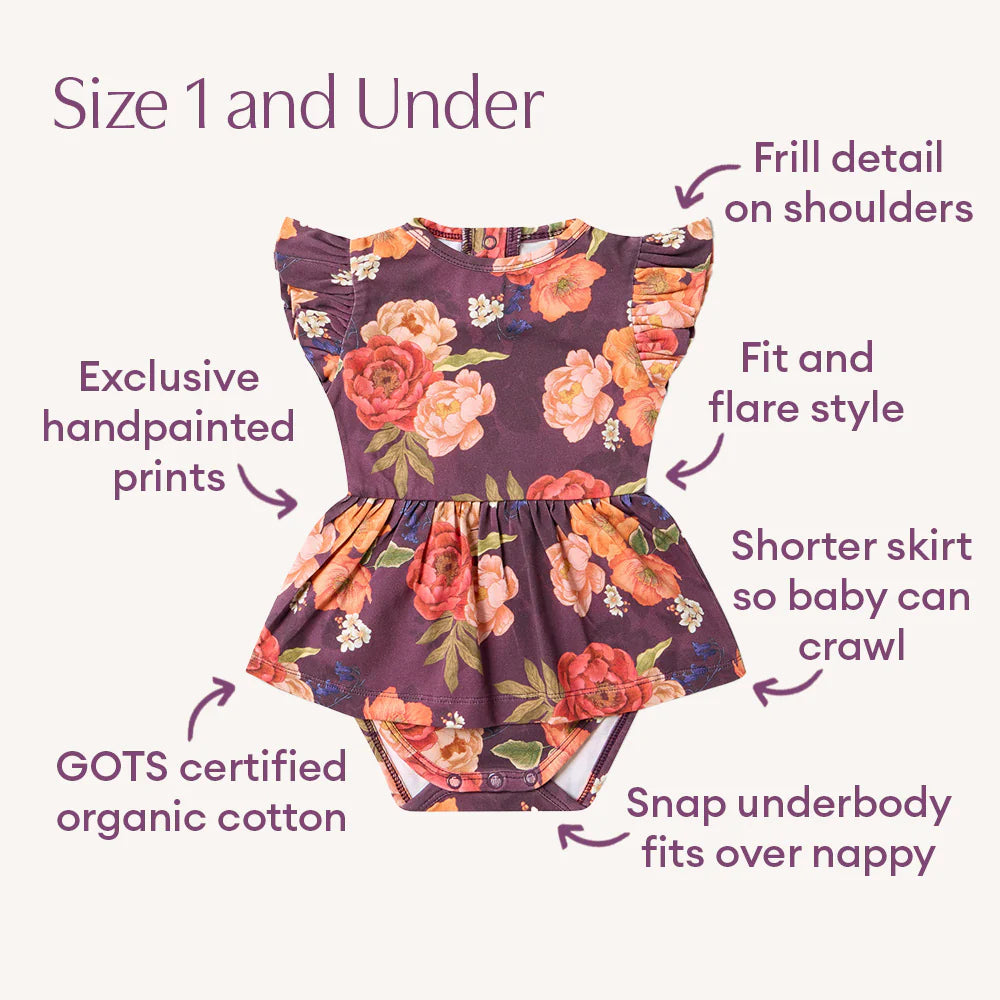 Sienna Short Sleeve Organic Dress