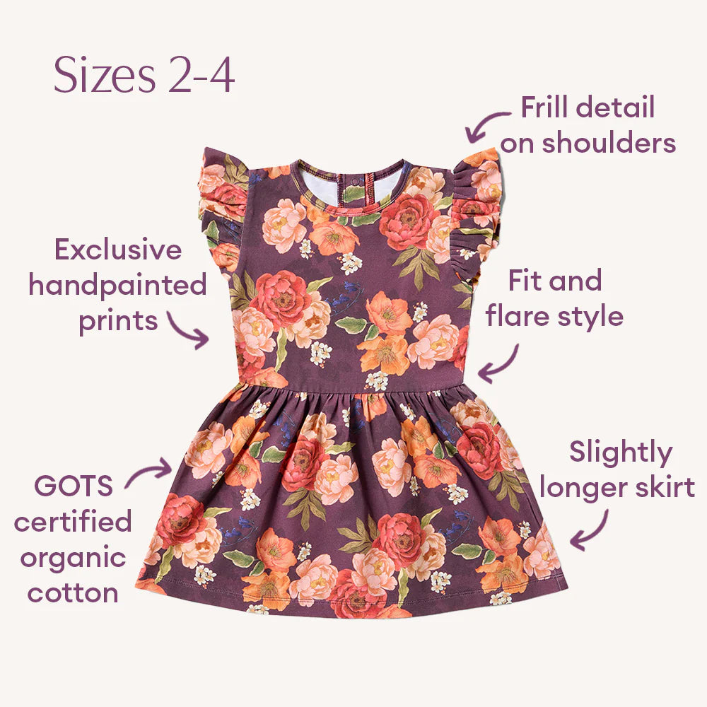 Sienna Short Sleeve Organic Dress