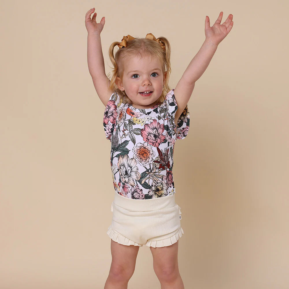 Australiana Organic T-Shirt with Frill