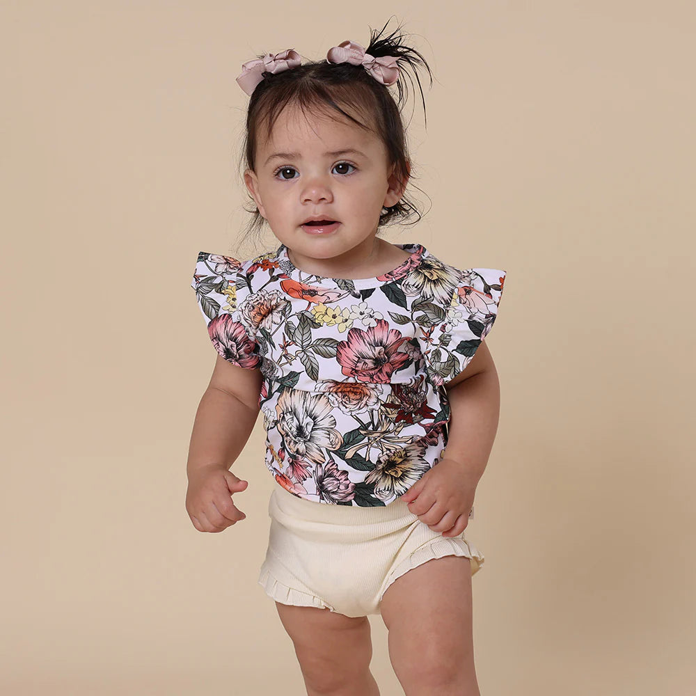 Australiana Organic T-Shirt with Frill