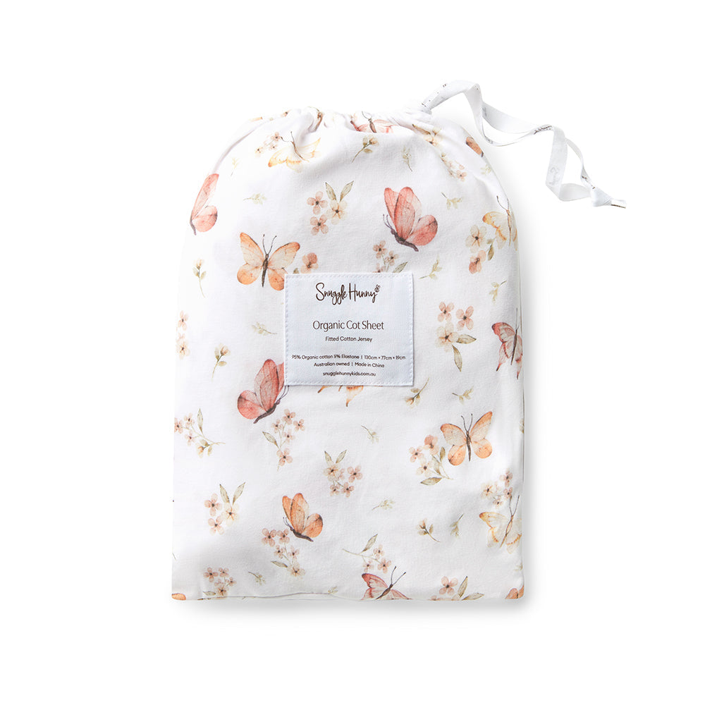 Organic Fitted Cot Sheet