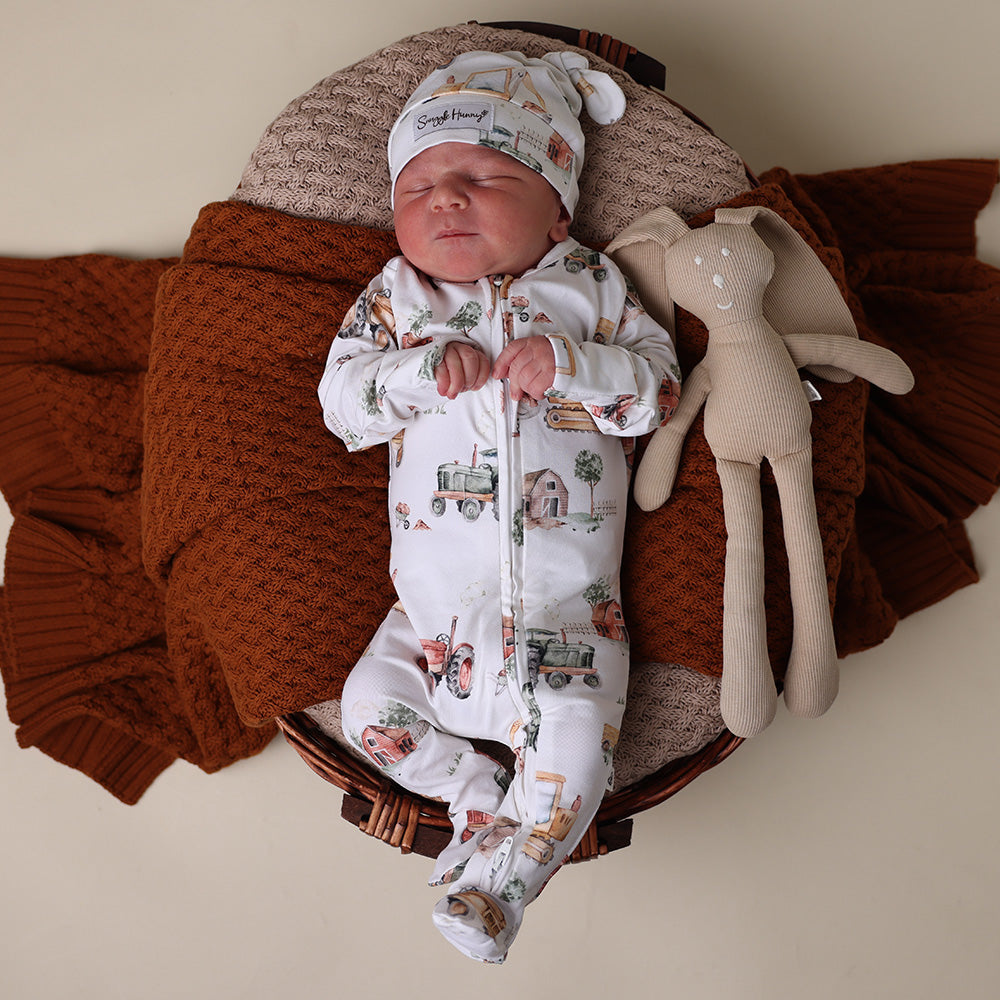 Snuggle Sleepsuit Zip Footie Preemie