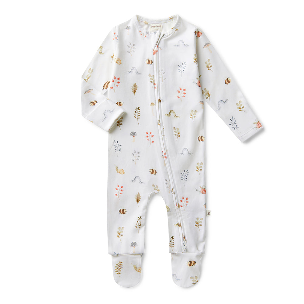 Snuggle Sleepsuit Zip Footie Preemie
