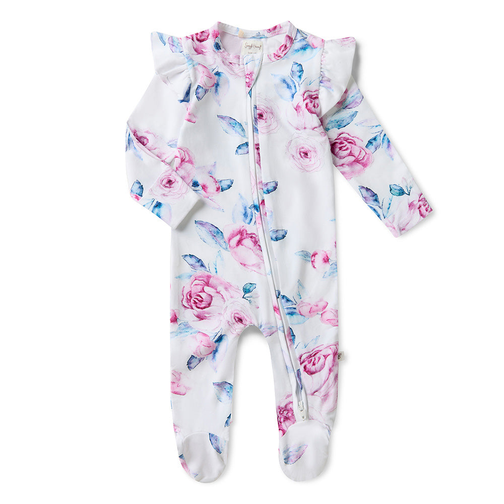 Snuggle Sleepsuit Zip Footie Preemie