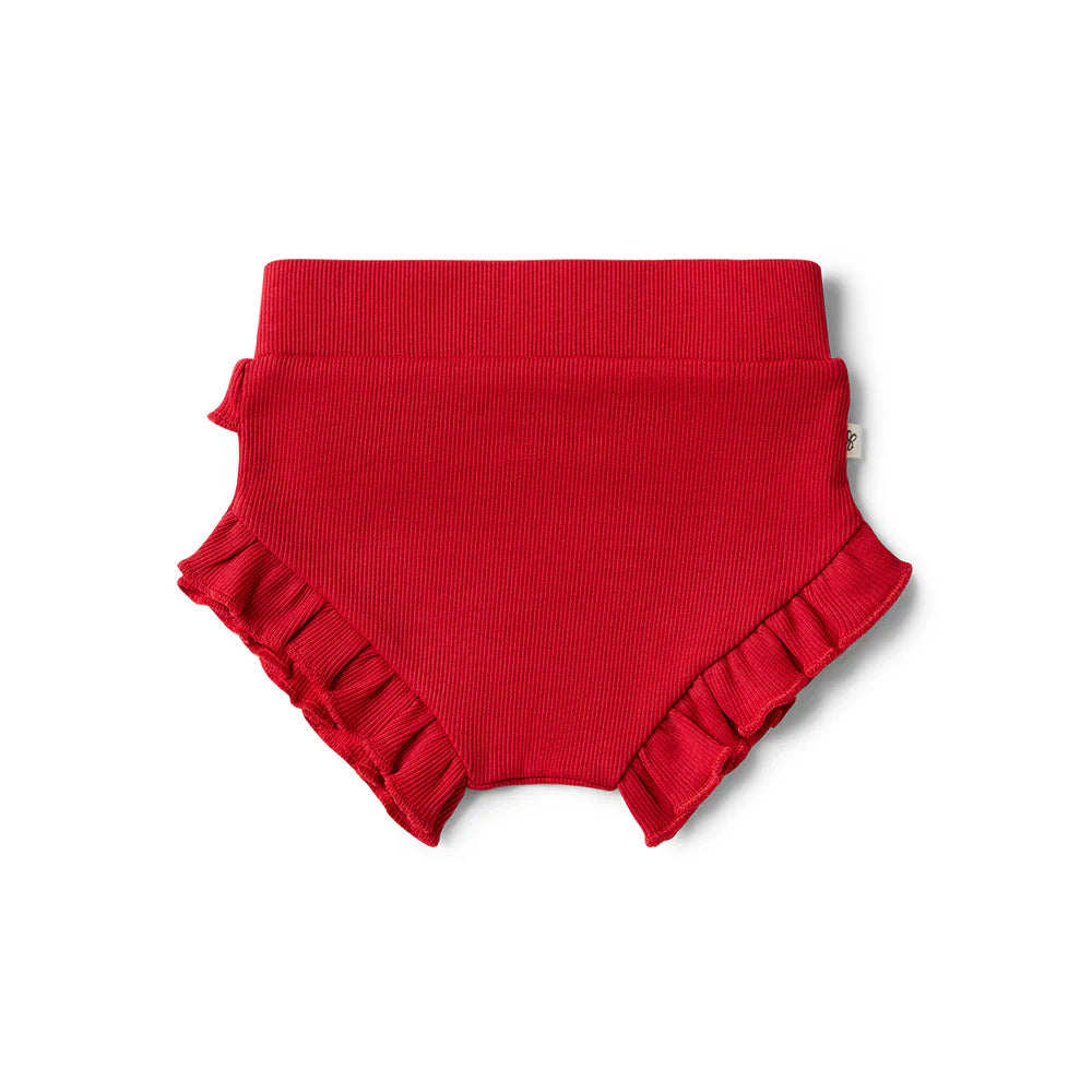 Organic Cotton Rib Bloomers