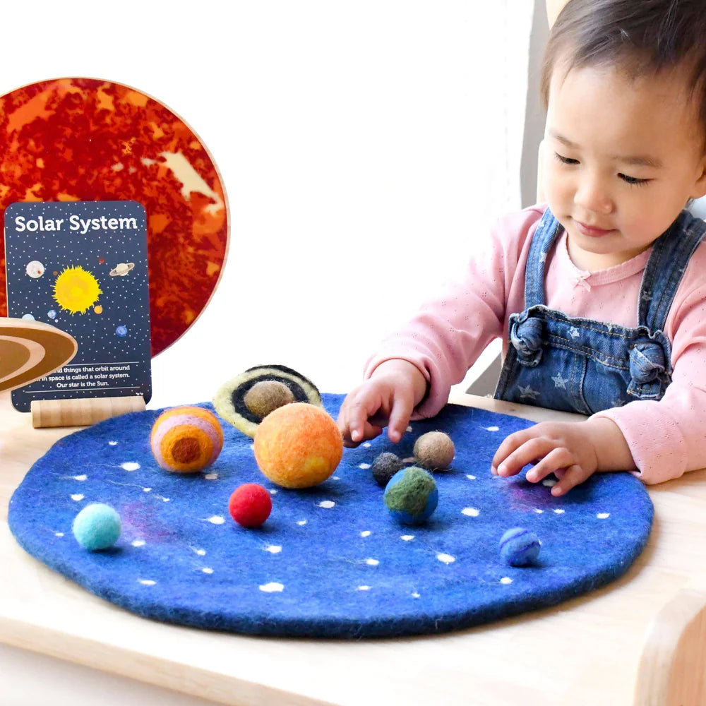 Handcrafted Felt Playscape Play Mats