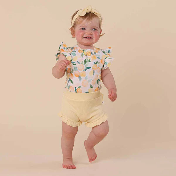 Organic Cotton Rib Bloomers
