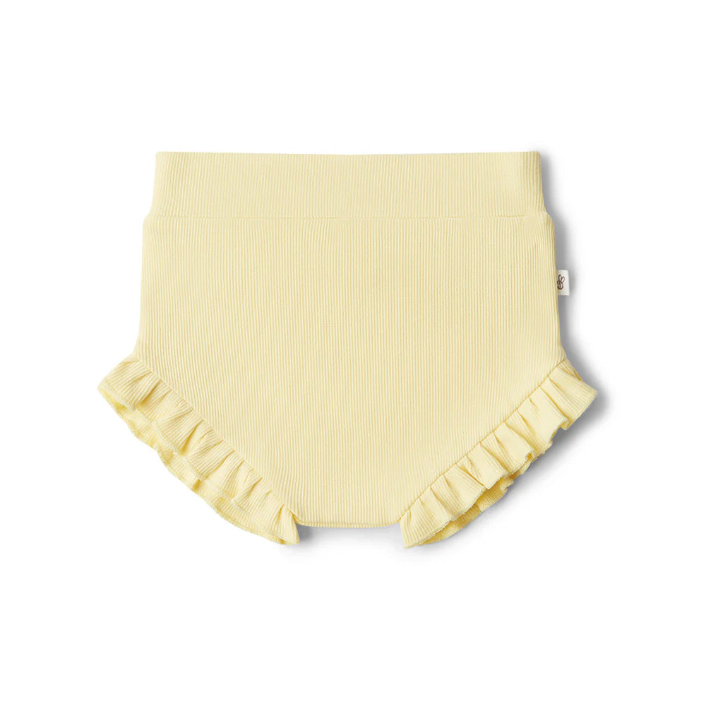 Organic Cotton Rib Bloomers